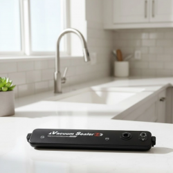 Mey İthalat® Gıdaları Uzun Süre Koruyan Ev Tipi Vakumlama ve Yapıştırma Makinesi