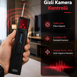 Mey İthalat® Gizli Kamera, GPS ve RF Sinyal Tespit Cihazı