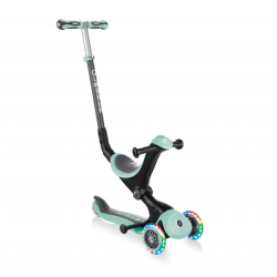Mey İthalat® Globber Go Up Deluxe Scooter (Işıklı) Mint Yeşili