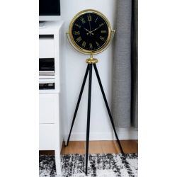 Mey İthalat® Gold Asalet Tripod Ayaklı Saat