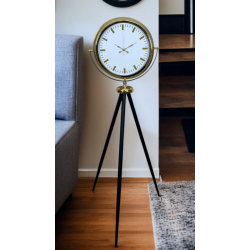 Mey İthalat® Gold Balance Tripod Ayaklı Saat