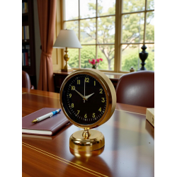 Mey İthalat® Gold Harmony 25 x 20 Gold Metal Masa Saati