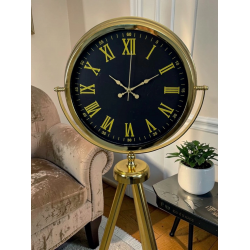 Mey İthalat® Golden Era Tripod Ayaklı Saat