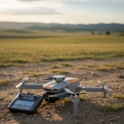 Mey İthalat® GPS Özellikli Drone 1080P Kamera 360 Derece Dönebilen Uzun Uçuş Süreli