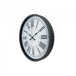 Mey İthalat® Gri Dekoratif 36 Cm Duvar Saati