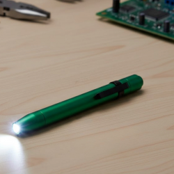 Mey İthalat® Güçlü Işık Veren LED Kalem Fener Ev ve İş Kullanımına Uygun