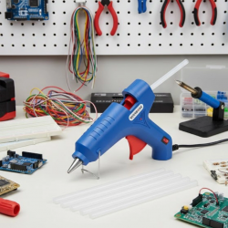 Mey İthalat® Güçlü Yapıştırma İçin 80 W Silikon Tabancası 11 mm Uyumlu 5 Adet Silikon