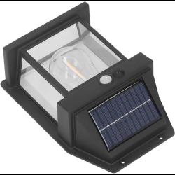 Mey İthalat® Güneş Enerjili Bahçe Aydınlatması Aplik