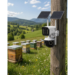 Mey İthalat® Güneş Enerjili Çiftlik Kamerası 9MP 4G SIM Kartlı Solar Güvenlik Kamerası 2 Yıl Garantili