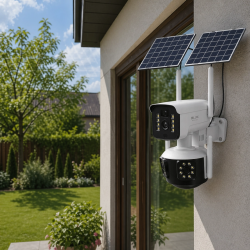 Mey İthalat® Güneş Enerjili Yayla Kamerası 4G SIM Kartlı 9MP Solar Güvenlik Kamerası 2 Yıl Garantili