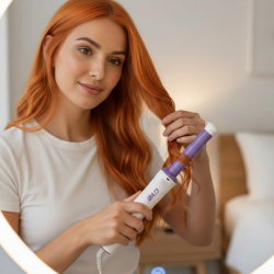 Mey İthalat® GW 32mm Döner Başlıklı Saç Kıvırma Makinesi – Her An Her Yerde Profesyonel Şekillendirme