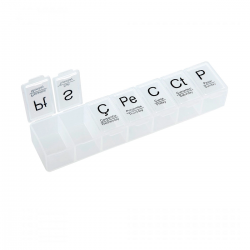 Mey İthalat®  Haftalık Günlük İlaç Saklama Kutusu 7 Günlük İlaç  Saklama Kabı