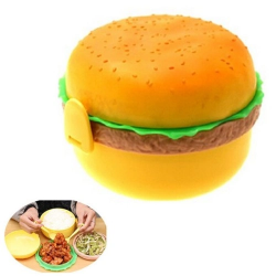 Mey İthalat® Hamburger Tasarımlı Beslenme Kabı