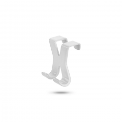 Mey İthalat®  Hang it Pratik Kolay Taşımabilir Havlupan 2 Kancalı Banyo Askısı