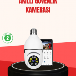 Mey İthalat® Hareket Algılamalı Kablosuz Akıllı Ev Güvenlik Kamerası