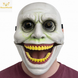 Mey İthalat® Hareketli Çene Mekanizmalı Korku Maskesi Yeşil