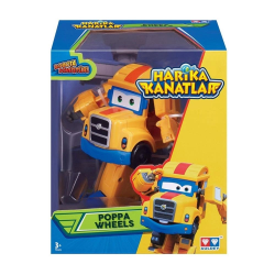 Mey İthalat® Harika Kanatlar Dönüşen Poppa Wheel 13 cm Figür