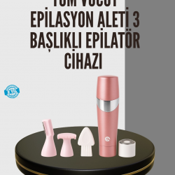 Mey İthalat® Hassas Epilasyon ve Cilt Bakım Cihazı