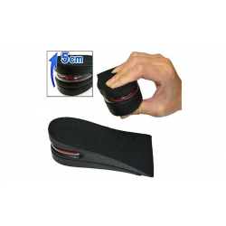 Mey İthalat® Hava Yastıklı Tabanlık (5 CM) (SİYAH)