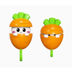 Mey İthalat® Havuç Tasarımlı Otomatik Açılan Yapışkanlı Askı