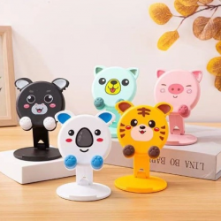 Mey İthalat® Hayvan Figürlü Masaüstü Telefon Standı 5 Model