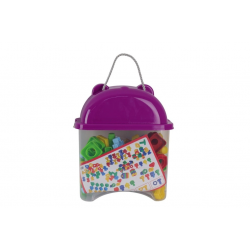 Mey İthalat® HC1046 HAYVAN FİGÜRLÜ KAPTA 66 PARÇA GEOMETRİK SOMUN CIVATA