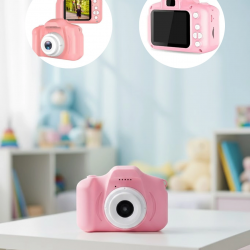 Mey İthalat® HD Mini Dijital Kamera Video ve Fotoğraf Çekim Özellikli Şarjlı Taşınabilir Kayıt Cihazı