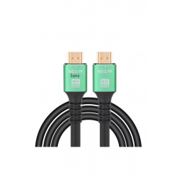 Mey İthalat® HDMI 2.1 Kablo – 8K Ultra HD Görüntü ve Ses Aktarımı 8K 60HZ 4K 120HZ