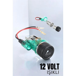 Mey İthalat® Her Araca Uygun Komple Işıklı Çakmak 424492