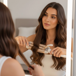 Mey İthalat® Her Saç Tipine Uygun, Hızlı Isınan Bukle Yapıcı – Evde Kuaför Kalitesinde Sonuç