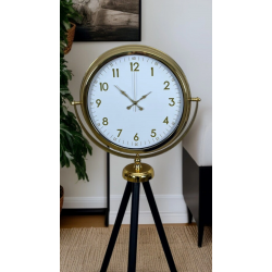 Mey İthalat® Heritage Gold Zarif Tripod Ayaklı Saat