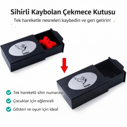 Mey İthalat® Herşeyi Kaybeden Sihirli Kutu Sihirli Çekmece 3x10x7 cm