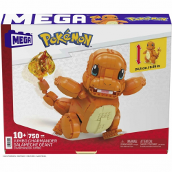 Mey İthalat® HHL13 MEGA™ Pokémon™ Jumbo Charmander 750 parça +10 yaş