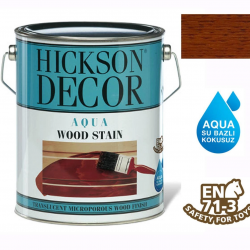 Mey İthalat® Hickson Decor Aqua Su Bazlı 2,5 LT Teak