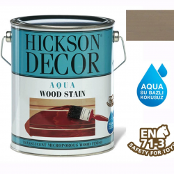 Mey İthalat® Hickson Decor Aqua Su Bazlı 2,5 LT Warm Grey