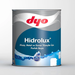 Mey İthalat®  Hidrolüx 7,5 Litre Beyaz Su Bazlı Ahşap Metal Boyası