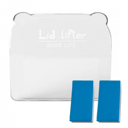 Mey İthalat®  Hijyenik Taşınabilir Yapışkanlı Tuvalet Koltuk Kaldırıcı Klozet Kapak Kaldırma Pedi Tutamacı