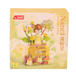 Mey İthalat® HK113 JAKİ KARAHİNDİBA MÜZİK KUTUSU 144 PARÇA BLOCK OYUNCAK