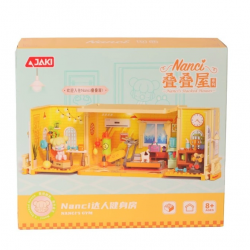 Mey İthalat® HK131 JAKİ SPOR SALONU 279 PARÇA BLOCK OYUNCAK