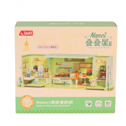 Mey İthalat® HK135 JAKİ GURME MUTFAK MODEL 263 PARÇA BLOCK OYUNCAK