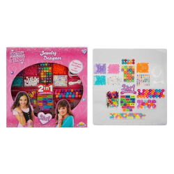 Mey İthalat® HOBİ SET 2İN1 BONCUK TAKI TASARIM HARFLİ