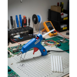 Mey İthalat® Hobi ve Tamirat İçin 20W Silikon Tabancası 7.5 mm Uyumlu 5 Adet Hediye Silikon