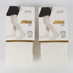 Mey İthalat® Homeros Kız Külotlu 300418 Beyaz