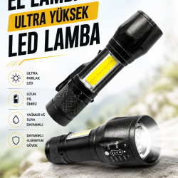 Mey İthalat® HS-41 EL LAMBASI Ultra Yüksek Led Lamba