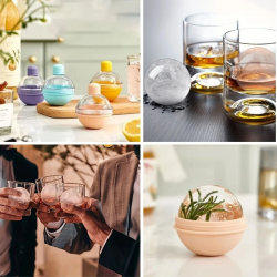 Mey İthalat®  Hunili Altı Silikon Kolay Çıkabilen Büyük Boy Küre Buzluk