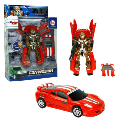 Mey İthalat® HW-899-1-2-5 KUT. DÖNÜŞEBİLEN ROBOT JEEP 1:24 -VRD