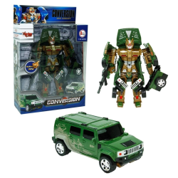 Mey İthalat® HW-899-1-2-5 KUT. DÖNÜŞEBİLEN ROBOT JEEP 1:24 -VRD