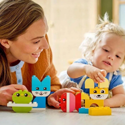 Mey İthalat® İlk 3'ü 1 Arada Yaratıcı Sevimli Hayvanlar