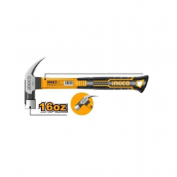 Mey İthalat® İngco HCHD0166 Fiberglas Saplı Çekiç 450 Gr