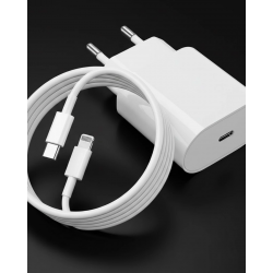 Mey İthalat® iPhone 13 12 11 XR XS X SE 2022 2020 20W Lightning Şarj Cihazı
